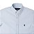 Camisa RL Masculina Manga curta Oxford Azul claro - Imagem 2