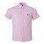 Camisa RL Masculina Manga curta Quadriculada Rosa - Imagem 1