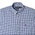 Camisa RL Masculina Manga curta Quadriculada Azul - Imagem 2