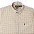 Camisa RL Masculina Manga curta Quadriculada Caqui - Imagem 2
