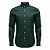 Camisa Tommy Hilfiger Masculina Regular Fit Oxford Verde escuro - Imagem 1