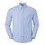 Camisa Tommy Hilfiger Masculina Regular Fit Listrada Azul claro - Imagem 1