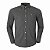 Camisa RL Masculina Custom fit Sarja Coloured Chumbo - Imagem 1