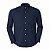 Camisa Tommy Hilfiger Masculina Regular Fit Stretch Azul marinho - Imagem 1