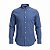 Camisa Tommy Hilfiger Masculina Regular Fit Linho Azul - Imagem 1