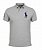 Polo RL Masculina Custom Fit Strong Cotton Big Cinza - Imagem 1