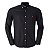 Camisa RL Masculina Custom Fit Oxford Preta - Imagem 1