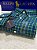 Camisa RL Masculina Custom Fit Xadrez Azul e verde - Imagem 1