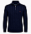 Suéter RL Masculino Detalhado Zíper Azul marinho - Imagem 1