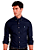 Camisa Ralph Lauren Masculina Custom Fit Oxford Azul marinho - Imagem 3