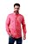Camisa Ralph Lauren Masculina Custom Fit Oxford Goiaba - Imagem 5
