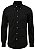 Camisa Ralph Lauren Masculina Custom Fit smooth Preta - Imagem 1