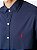 Camisa Ralph Lauren Masculina Custom Fit Azul Marinho - Imagem 2
