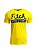 Camiseta Abercrombie Masculina Fitch Athletics Amarela - Imagem 1