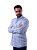 Camisa Ralph Lauren Masculina Custom Fit Plaid Branca e azul - Imagem 4