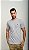 Camiseta Ralph Lauren Basic Custom-Fit Cinza - Imagem 1