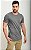 Camiseta Ralph Lauren Basic Slim-Fit Cinza - Imagem 3