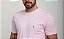 Camiseta Ralph Lauren Basic Custom-Fit Rosa claro - Imagem 2