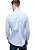 Camisa Ralph Lauren Masculina Custom Fit Oxford Coloured Azul - Imagem 3