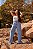 Calça Feminina Jeans Wide Leg Mini Fenda Godli - Imagem 4