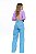 Calça Feminina Jeans Wide Leg Mini Fenda Godli - Imagem 2