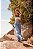 Calça Feminina Jeans Wide Leg Mini Fenda Godli - Imagem 3