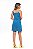 Vestido Feminino Jeans Curto Com Zíper Godli - Imagem 2