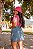 Saia Feminina Jeans Abotoamento Frontal Godli - Imagem 4