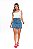 Saia Feminina Jeans Abotoamento Frontal Godli - Imagem 1