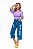 Calça Feminina Jeans Pantacourt Destroyed Godli - Imagem 1