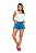 Shorts Feminino Jeans Curto Destroyed Godli - Imagem 1