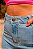 Saia Feminina Jeans Curta Barra Desfiada Godli - Imagem 6