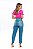 Calça Feminina Jeans Mom Com Cordão Godli - Imagem 2