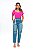 Calça Feminina Jeans Mom Com Cordão Godli - Imagem 1