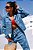 Calça Feminina Jeans Slouchy Bordado Margaridas Godli - Imagem 6