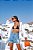 Shorts Feminino Jeans Hot Pants Barra Desfiada Godli - Imagem 2