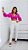 Calça Feminina Color Off White Hot Pants Skinny Com Elastano Godli - Imagem 1