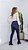Calça Feminina Jeans Hot Pants Skinny Stone Godli - Imagem 2
