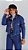 Jaqueta Feminina Jeans Cropped Barra Desfiada Godli - Imagem 1