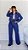 Calça Feminina Jeans Wide Leg Racha Lateral Godli - Imagem 1