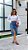 Saia Feminina Jeans Midi Assimétrica Godli - Imagem 7
