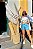 Shorts Feminino Jeans Hot Pants Barra Fio Godli - Imagem 3