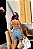 Shorts Feminino Jeans Hot Pants Barra Fio Godli - Imagem 2