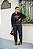 Calça Feminina Jeans Mom Slouchy Black Denim Godli - Imagem 8