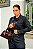 Jaqueta Feminina Jeans Cropped Elástico Barra Black Denim Godli - Imagem 3