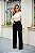 Calça Feminina Color Wide Leg Cotelê Preto Godli - Imagem 3
