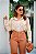 Calça Feminina Color Wide Leg Cotelê Mocha Mousse Godli - Imagem 7