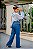 Calça Feminina Jeans Wide Leg Stone Godli - Imagem 2