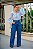 Calça Feminina Jeans Wide Leg Stone Godli - Imagem 8
