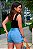 Shorts Saia Feminino Jeans Assimétrico Claro Godli - Imagem 3